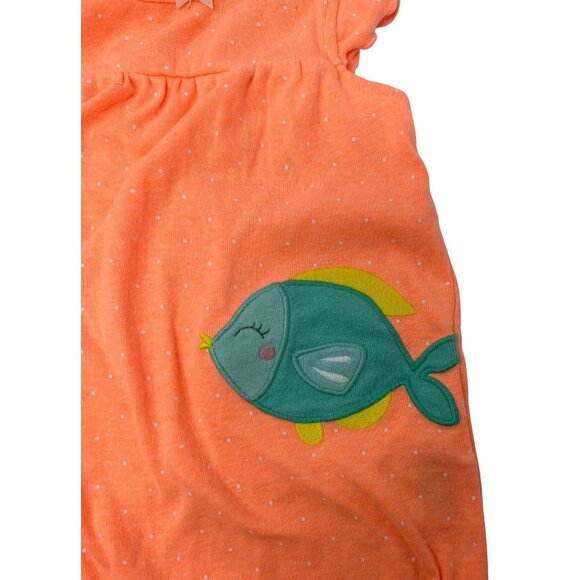 Baby Girl's - 2 Dresses, 1 Bubble Body Suit, 1 Leggings & Body Suit, Size 6-9‎ M - Picture 7 of 14